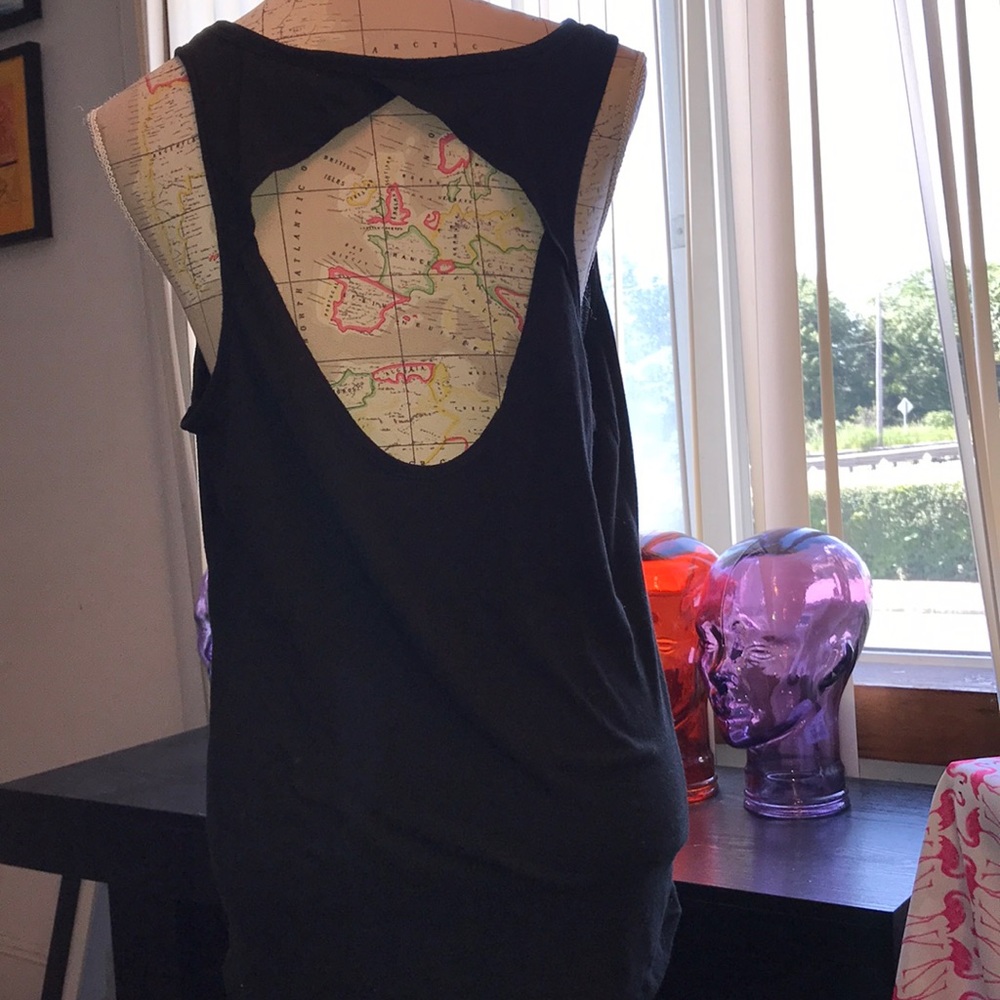 VS PINK OPEN BACK TANK TOP - Picture 2 of 5